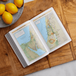 Load image into Gallery viewer, Personalized Custom Text Your Name KJV Large Print Thinline Bible Comfort Print Tan Leathersoft