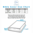 Load image into Gallery viewer, John 3:16 Faux Leather Two-Tone Brown Personalized Bible Cover for Men