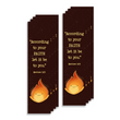 Load image into Gallery viewer, Christian Bookmark with Bible Verse Matthew 9:29 (According to Your Faith Let it Be To You)