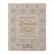 Load image into Gallery viewer, Personalized Custom Text Your Name Daily Hope for a Women's Heart Devotional Taupe Faux Leather