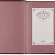 Load image into Gallery viewer, Personalized KJV Thinline Bible Large Print Faux Leather Burgundy with Thumb Index