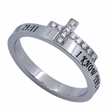 Load image into Gallery viewer, I Know The Plans Jeremiah 29:11 - Women's Just the Cross Ring