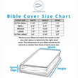 Load image into Gallery viewer, Joshua 1:9 Two-Tone Faux Leather Personalized Bible Cover For Men