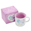 Load image into Gallery viewer, Violet Floral Heart Mug