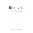 Load image into Gallery viewer, Personalized NIV Tiny Testament Bible New Testament Leathersoft White