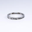 Load image into Gallery viewer, Christ My Strength Philippians 4:13 - Woman's Princess Cut Ring