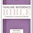 Load image into Gallery viewer, Personalized KJV Thinline Reference Bible Purple