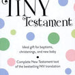 Load image into Gallery viewer, Personalized NIV Tiny Testament Bible New Testament Leathersoft White
