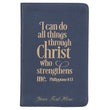 Load image into Gallery viewer, Personalized I Can Do All Things Full Grain Leather Journal Philippians 4:13