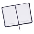 Load image into Gallery viewer, Be Still and Know Psalm 46:10 Navy Blue Faux Leather Journal