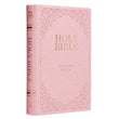 Load image into Gallery viewer, Personalized KJV Holy Bible Giant Print Full-Size Bible Pink Faux Leather Bible w/ Ribbon Marker
