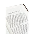 Load image into Gallery viewer, Personalized The Living Bible Large Print Edition TuTone Brown Leatherlike