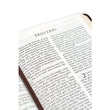 Load image into Gallery viewer, Personalized The Living Bible Large Print Edition TuTone Brown Leatherlike