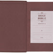 Load image into Gallery viewer, Personalized KJV Medium Brown Giant Print Bible with Thumb Index