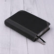 Load image into Gallery viewer, Personalized NIV Thinline Bible COMPACT Leathersoft Black and Gray Comfort Print