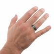 Load image into Gallery viewer, John 3:16 Men's Crown of Thorns Ring