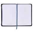 Load image into Gallery viewer, Personalized Journal Custom Text Your Name Be Strong and Courageous Black Classic Journal with Zippered Closure - Joshua 1:9