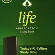 Load image into Gallery viewer, Personalized NLT Life Application Study Bible Third Edition Black