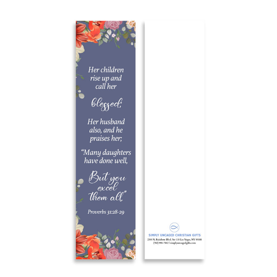 Christian 8X2inch Verses Bookmarks for Women, Assorted Variety Pack Bookmarks