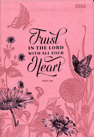 Trust in the Lord (Proverbs 3:5), 2024 Executive Zippered Planner