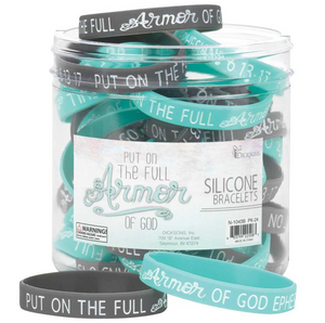 Full Armor of God Silicone Bracelet