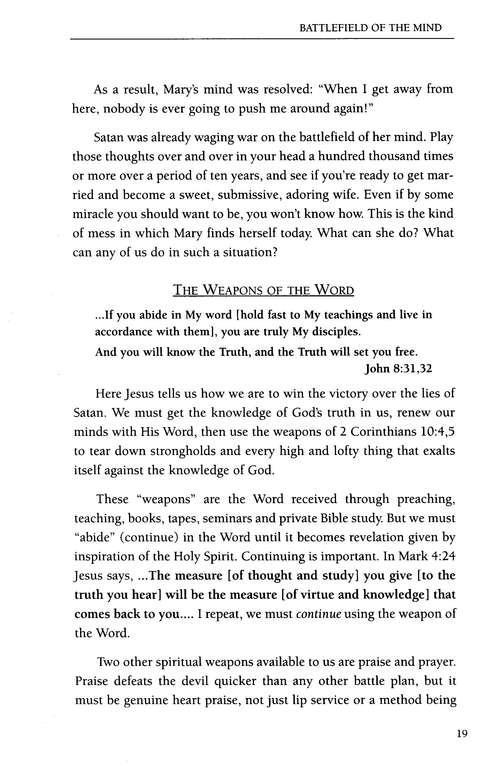 Battlefield of the Mind - Joyce Meyer