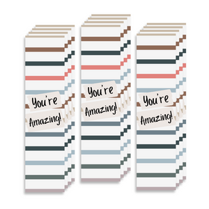 Inspirational Encouraging 8'X2' Bookmark | You're Amazing