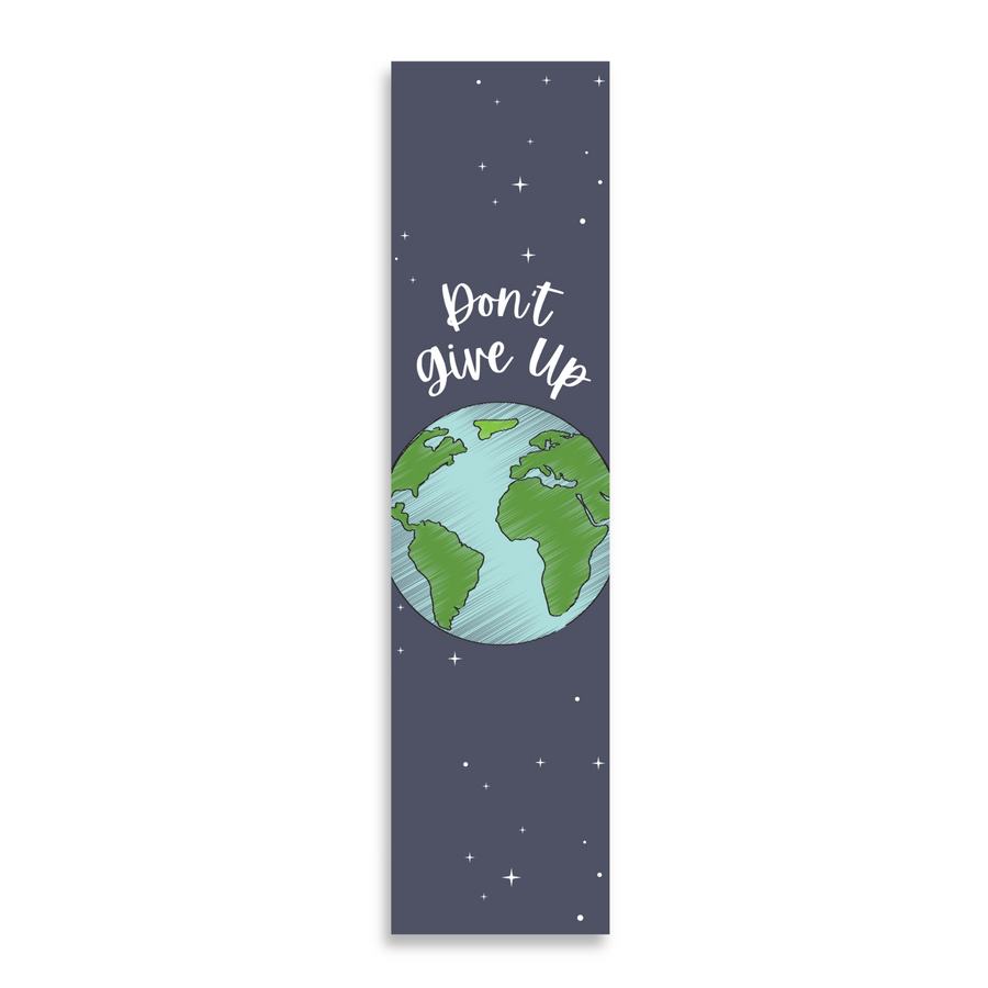 Inspirational Encouraging 8'X2' Bookmark |  Don't Give Up