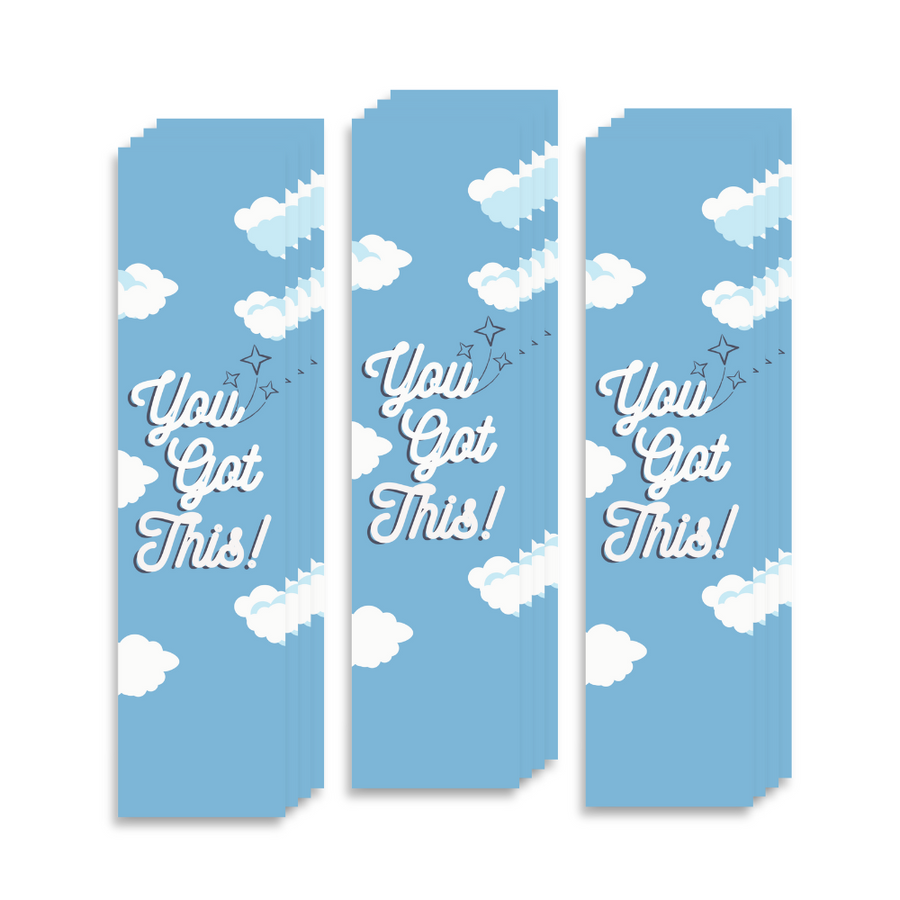 Inspirational Encouraging 8'X2' Bookmark | You Got This