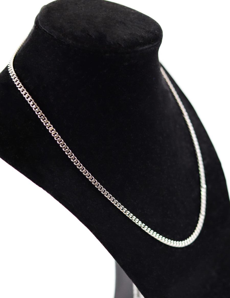 Small Chain Link Necklace for Men