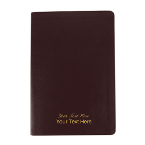 Personalized NIV Thinline Bible Large Print Burgundy