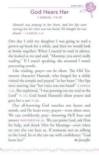 God Hears Her 365 Day Devotional