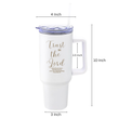 Load image into Gallery viewer, Trust In The Lord Proverbs 3:5 | Christian Travel Mug Tumbler
