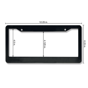 Custom License Plate Frame for Car