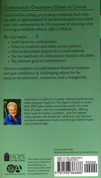 Confrontation [Hope For The Heart Series] - June Hunt