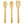 Load image into Gallery viewer, Love, Joy, Blessings, Bamboo Spoons, Set of 3
