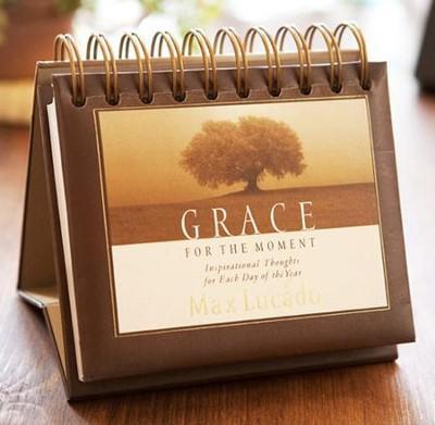 Grace For The Moment - Max Lucado Perpetual Flip Calendar