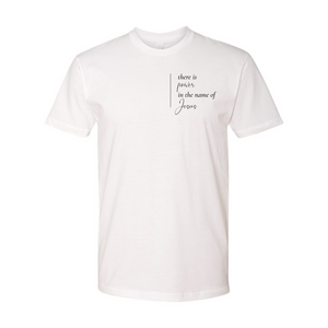 There is power in the name of Jesus Pocket Shirt