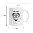 Load image into Gallery viewer, The Lord is My Strength and My Shield | Psalms 28:7 Christian Bible Verse Coffee Mug
