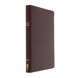 Personalized NIV Thinline Bible Large Print Burgundy