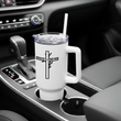 Load image into Gallery viewer, Jesus Loves Me Cross | Christian Travel Mug Tumbler
