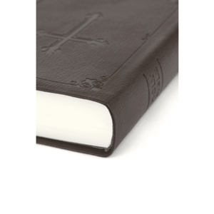 Personalized Custom Text Your Name NIV COMPACT Bible Brown Leathersoft