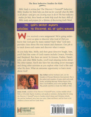 Discover 4 Yourself, Children's Bible Study Series: God, What's Your Name? - Kay Arthur & Janna Arndt