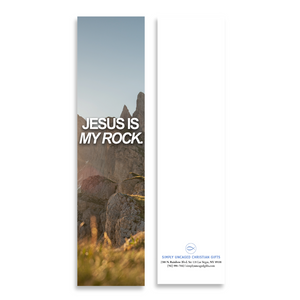 Christian Bookmark Packs (Christ is Enough, Jesus is my Rock, Jesus Loves You, God is with You)