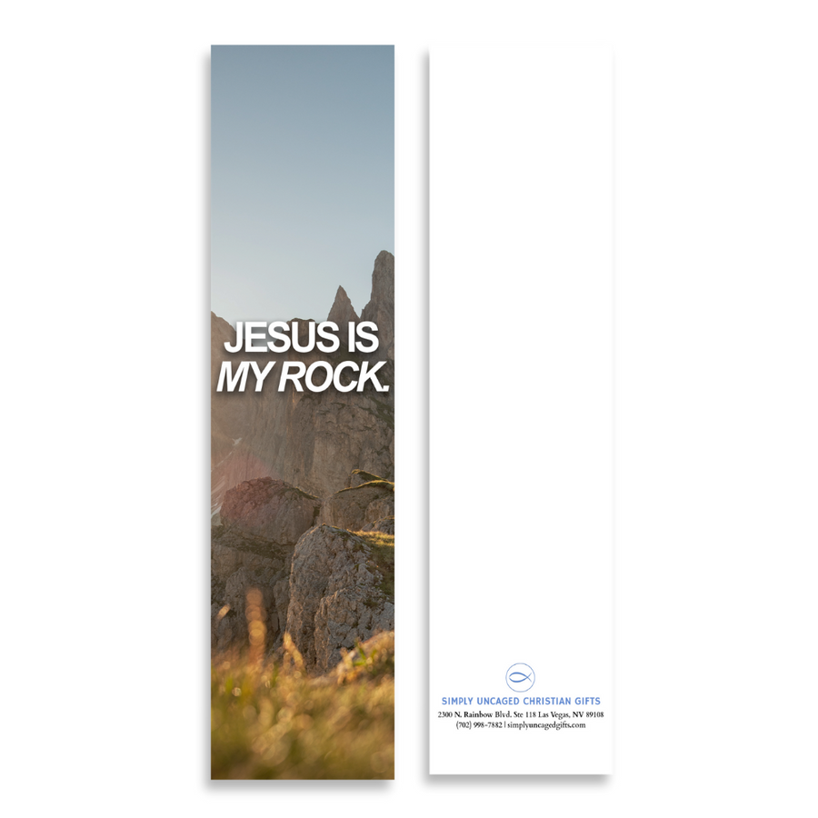 Christian Bookmark Packs (Christ is Enough, Jesus is my Rock, Jesus Loves You, God is with You)