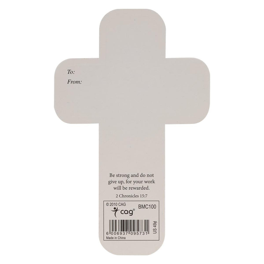 On Wings Like Eagles Isaiah 40:31 Cross Bookmark