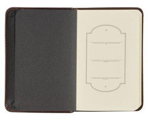 Cross Pocket Brown Genuine Leather Journal