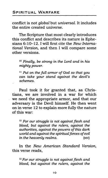 Spiritual Warfare: How to Disarm the Enemy & Administer the Victory of Jesus! - Derek Prince