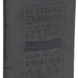Load image into Gallery viewer, Strong &amp; Courageous Joshua 1:9 Gray 2025 Executive Planner
