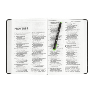 Personalized Custom Text Your Name NKJV Super Giant Print Reference Bible Black Leatherflex